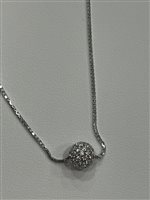 Collana Salvini Donna in Oro bianco Diamante 0.52 Ct SDB07159 - SDB07159